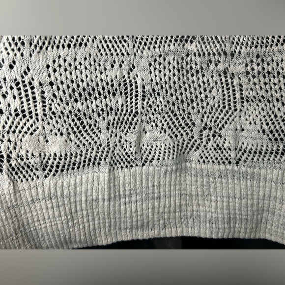 Free People MILES AWAY SWIT Knit Pull On Lightweight Sweater BOHO Sz XS - Picture 9 of 10